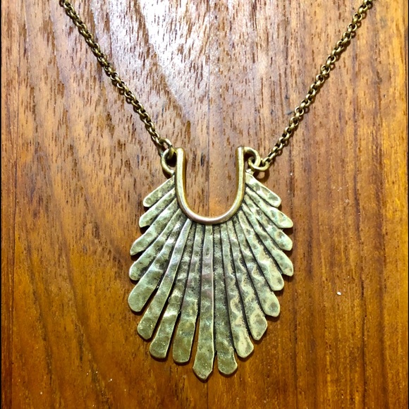 Lucky Brand Gold Pendant Necklace - Picture 1 of 5